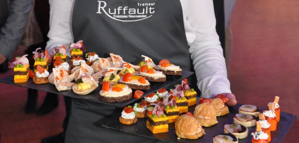 Des plateaux pour buffets et cocktails haut de gamme