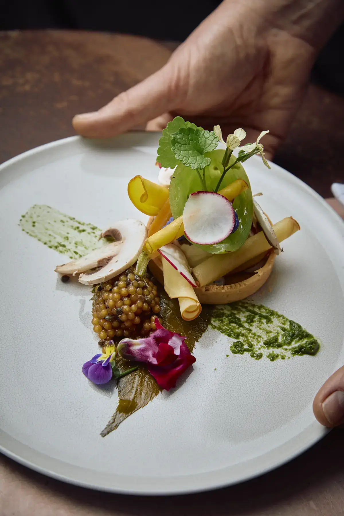 traiteur plat contemporain sur mesure à Nantes Rennes
